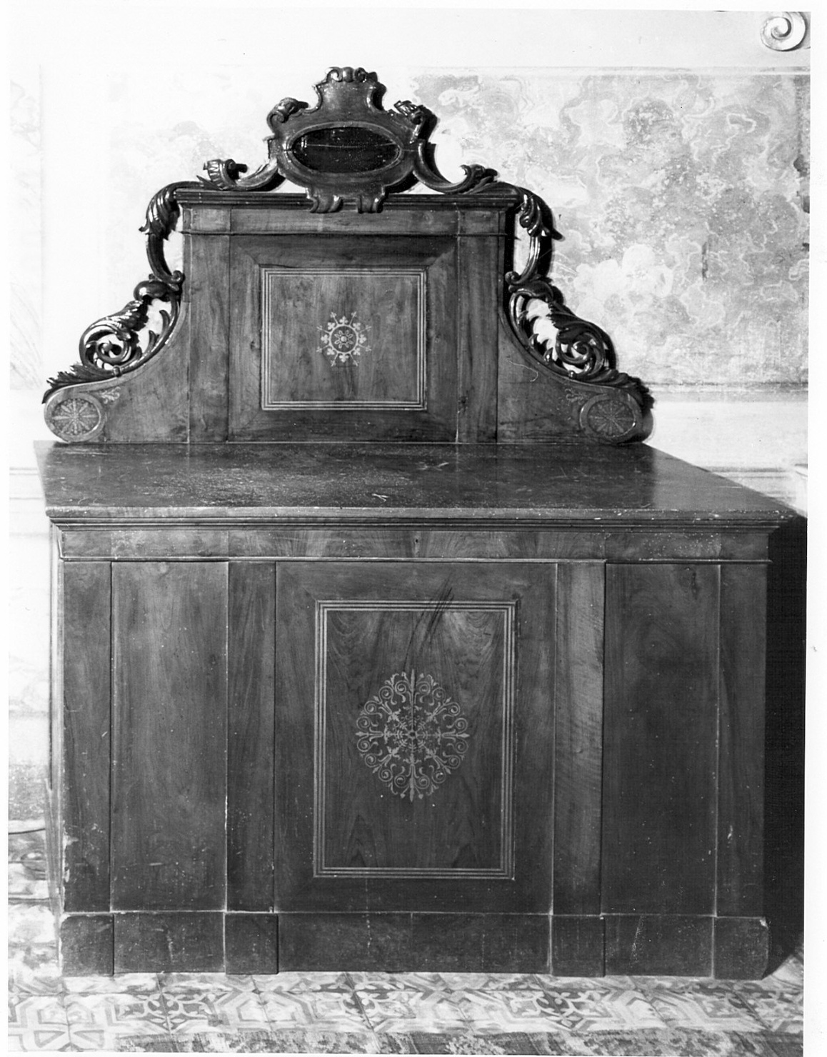 mobile, opera isolata - bottega bergamasca (fine sec. XIX)