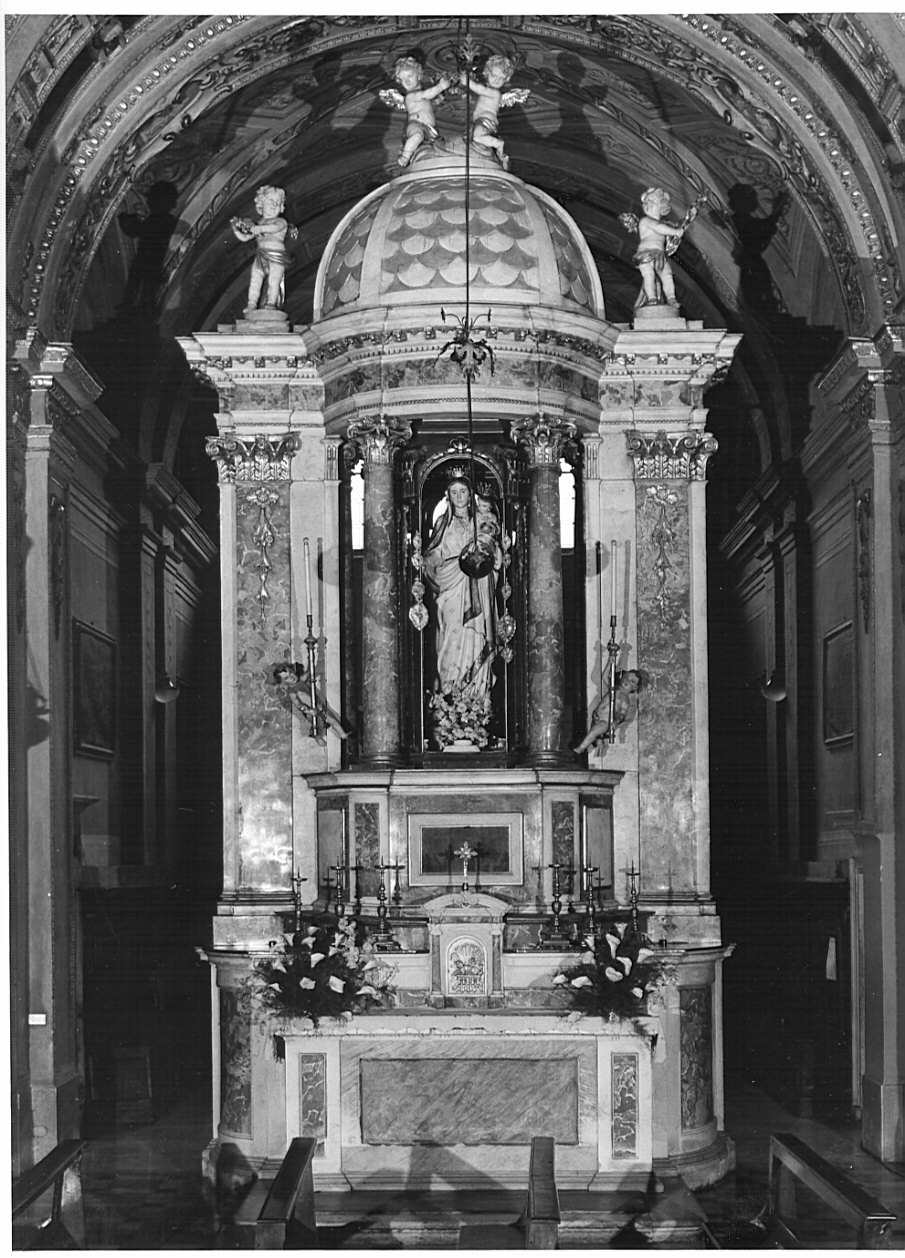 altare, complesso decorativo di Borsetti (sec. XVIII)