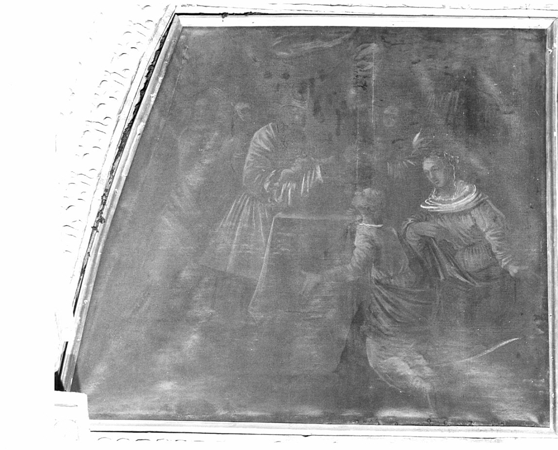 circoncisione di Gesù Bambino (dipinto, pendant) - ambito bergamasco (fine/inizio secc. XVII/ XVIII)