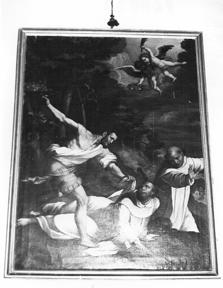 martirio di San Pietro Martire (dipinto, opera isolata) di Ceresa Carlo (attribuito) (sec. XVII)