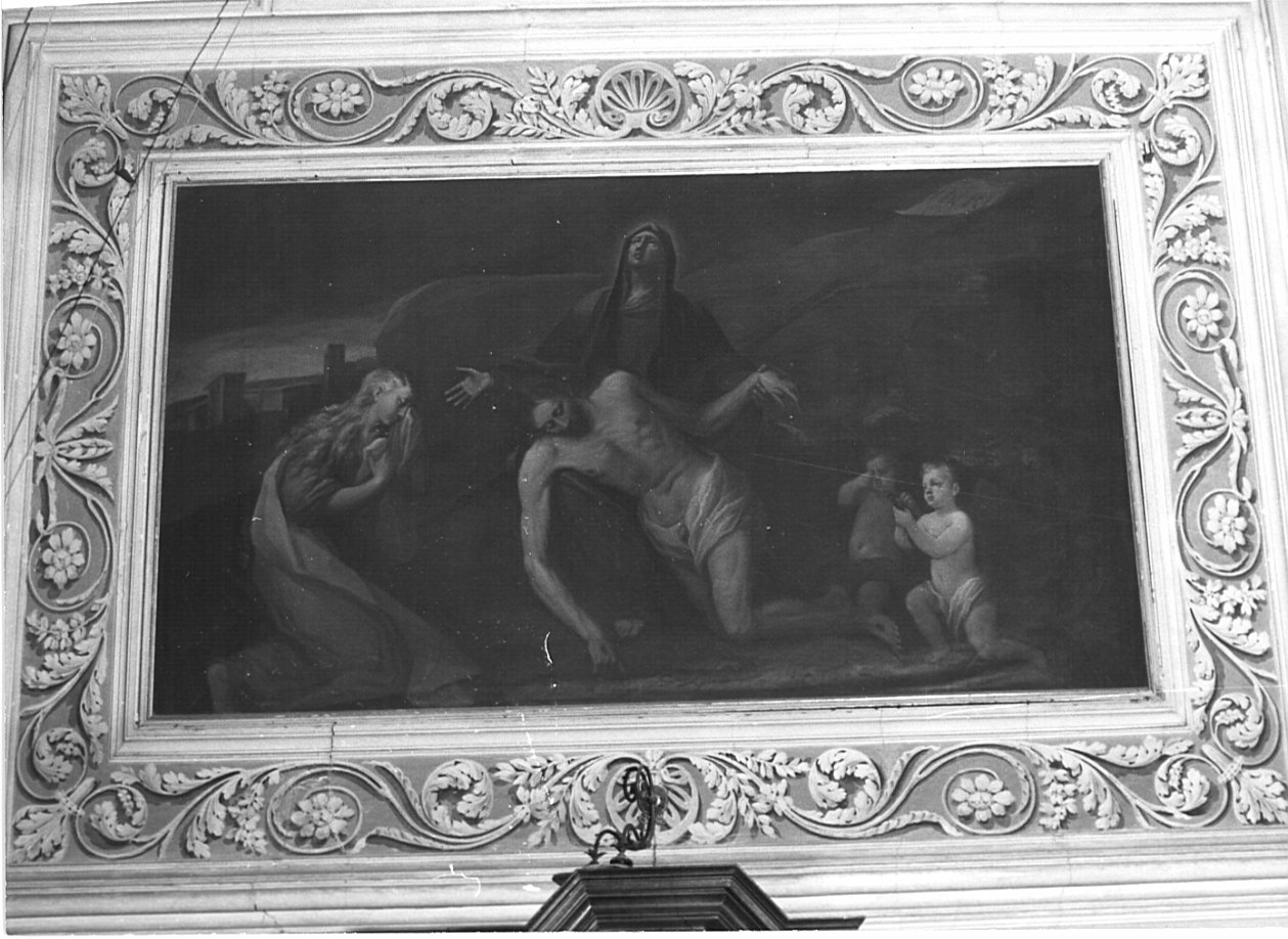 Pietà (dipinto) di Cifrondi Antonio (attribuito) (inizio sec. XVIII)