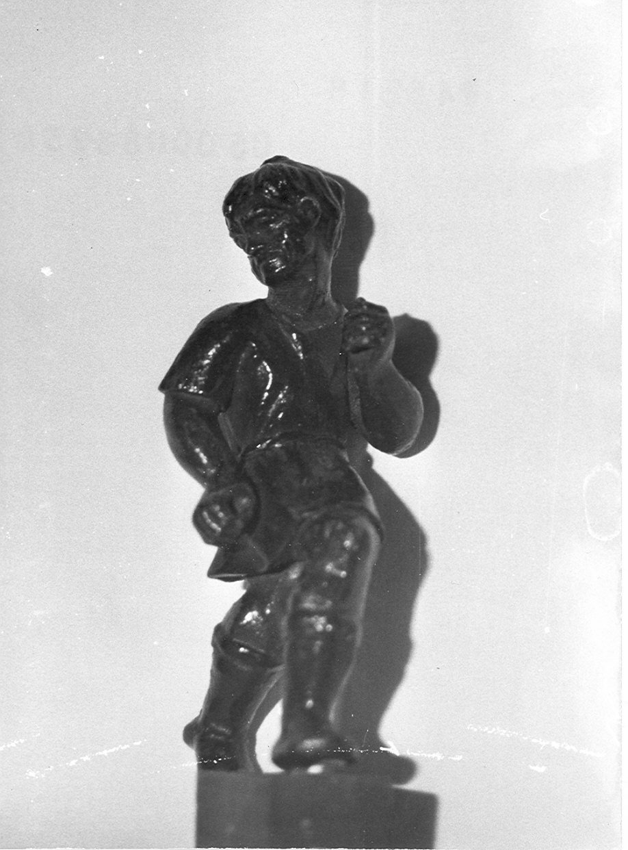 Catturatore (statuetta, elemento d'insieme) di Fantoni Andrea (scuola) (sec. XVIII)