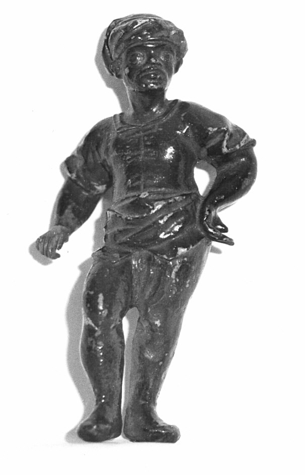 Catturatore (statuetta, elemento d'insieme) di Fantoni Andrea (scuola) (sec. XVIII)