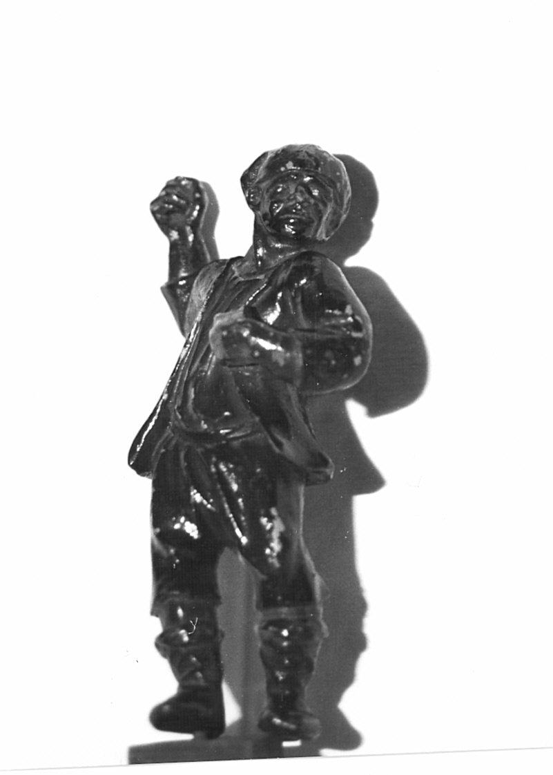 flagellatore (statuetta, elemento d'insieme) di Fantoni Andrea (scuola) (sec. XVIII)