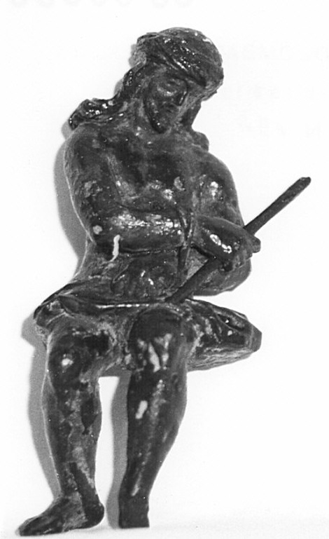 Cristo deriso (statuetta, elemento d'insieme) di Fantoni Andrea (scuola) (sec. XVIII)