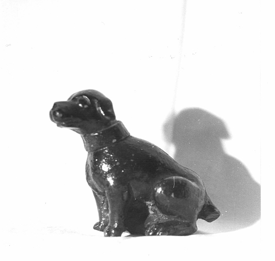 cane (statuetta, elemento d'insieme) di Fantoni Andrea (scuola) (sec. XVIII)