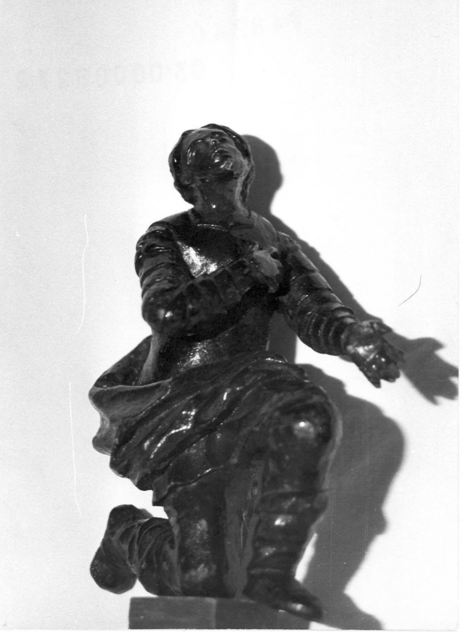 soldato (statuetta, elemento d'insieme) di Fantoni Andrea (scuola) (sec. XVIII)