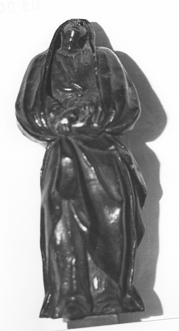 Madonna Addolorata (statuetta, elemento d'insieme) di Fantoni Andrea (scuola) (sec. XVIII)