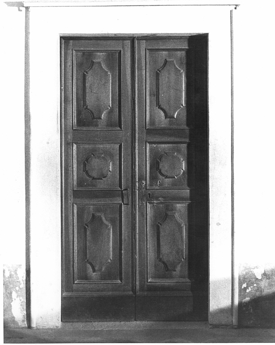 porta, coppia di Caniana Giovanni Battista (prima metà sec. XVIII)