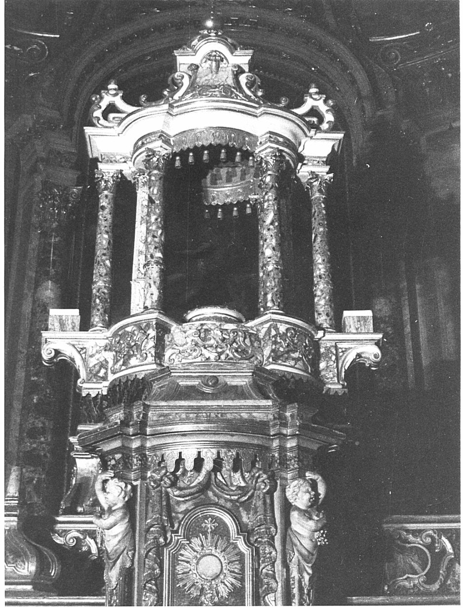 edicola, elemento d'insieme di Caniana Giovanni Battista (e aiuti) (secondo quarto sec. XVIII)