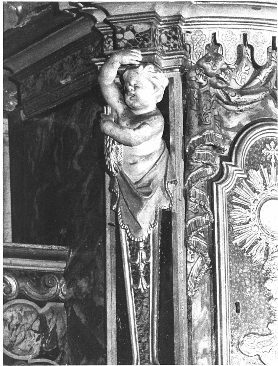 scultura, elemento d'insieme di Caniana Giovanni Battista (scuola) (secondo quarto sec. XVIII)