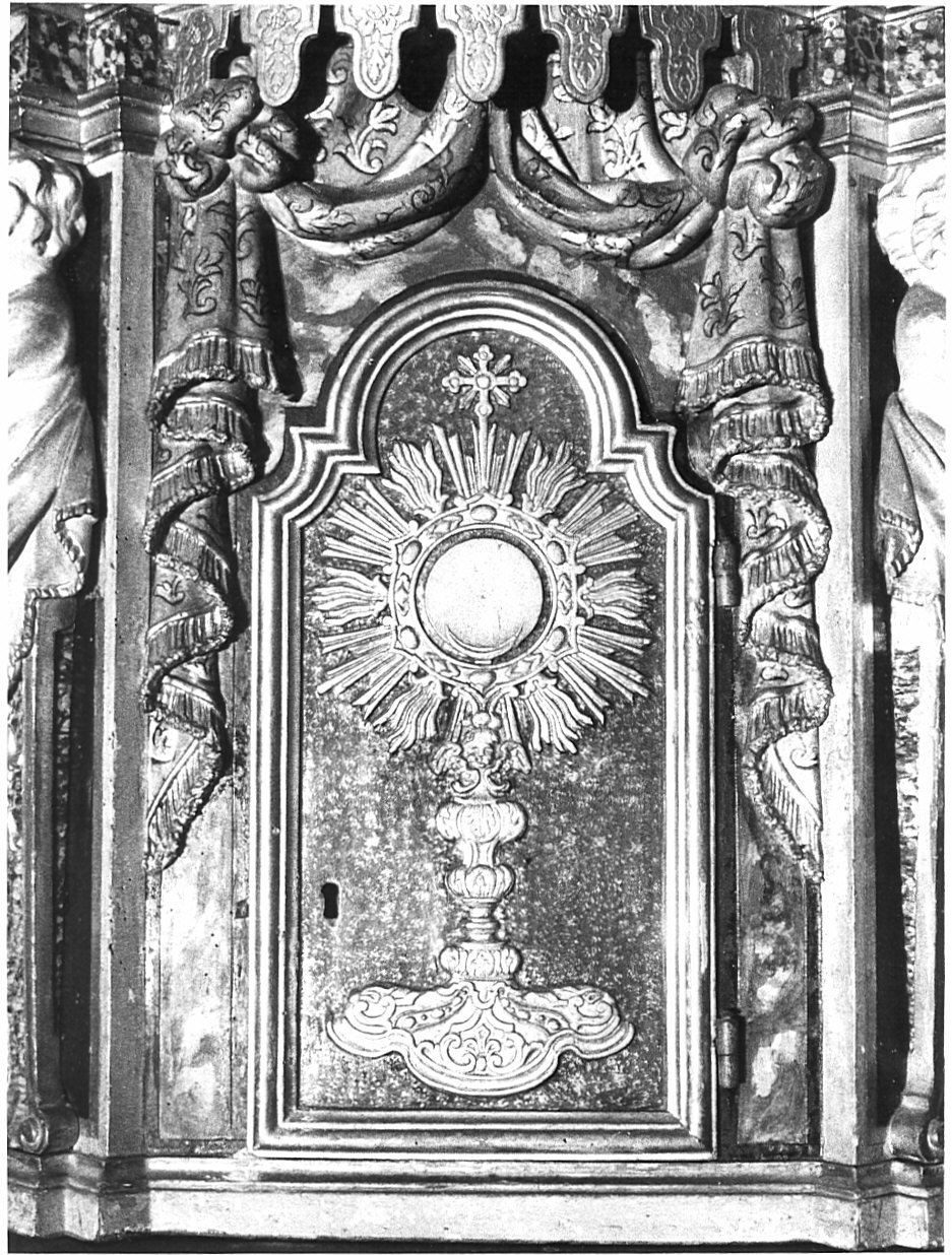 sportello di tabernacolo, elemento d'insieme di Caniana Giovanni Battista (scuola) (secondo quarto sec. XVIII)
