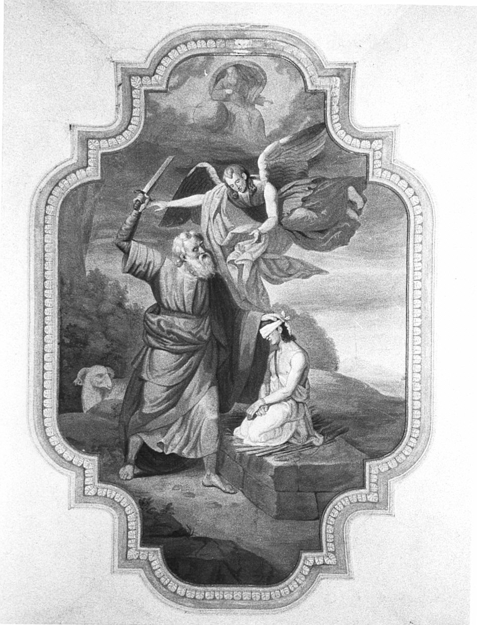 sacrificio di Isacco (dipinto, opera isolata) di Trecourt Luigi detto Luigi Trecourt da Bergamo (cerchia) (metà sec. XIX)