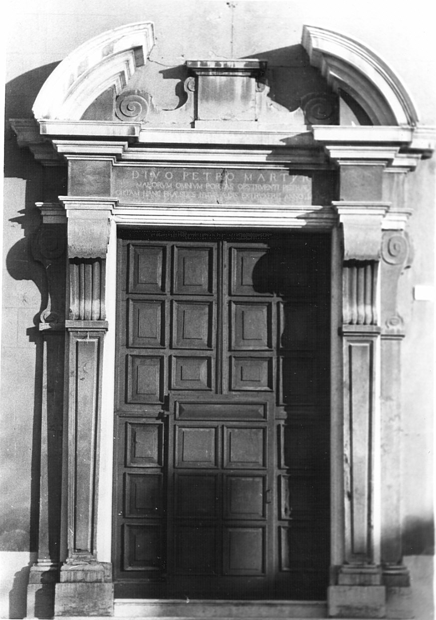 portale, opera isolata - bottega bergamasca (sec. XVII)