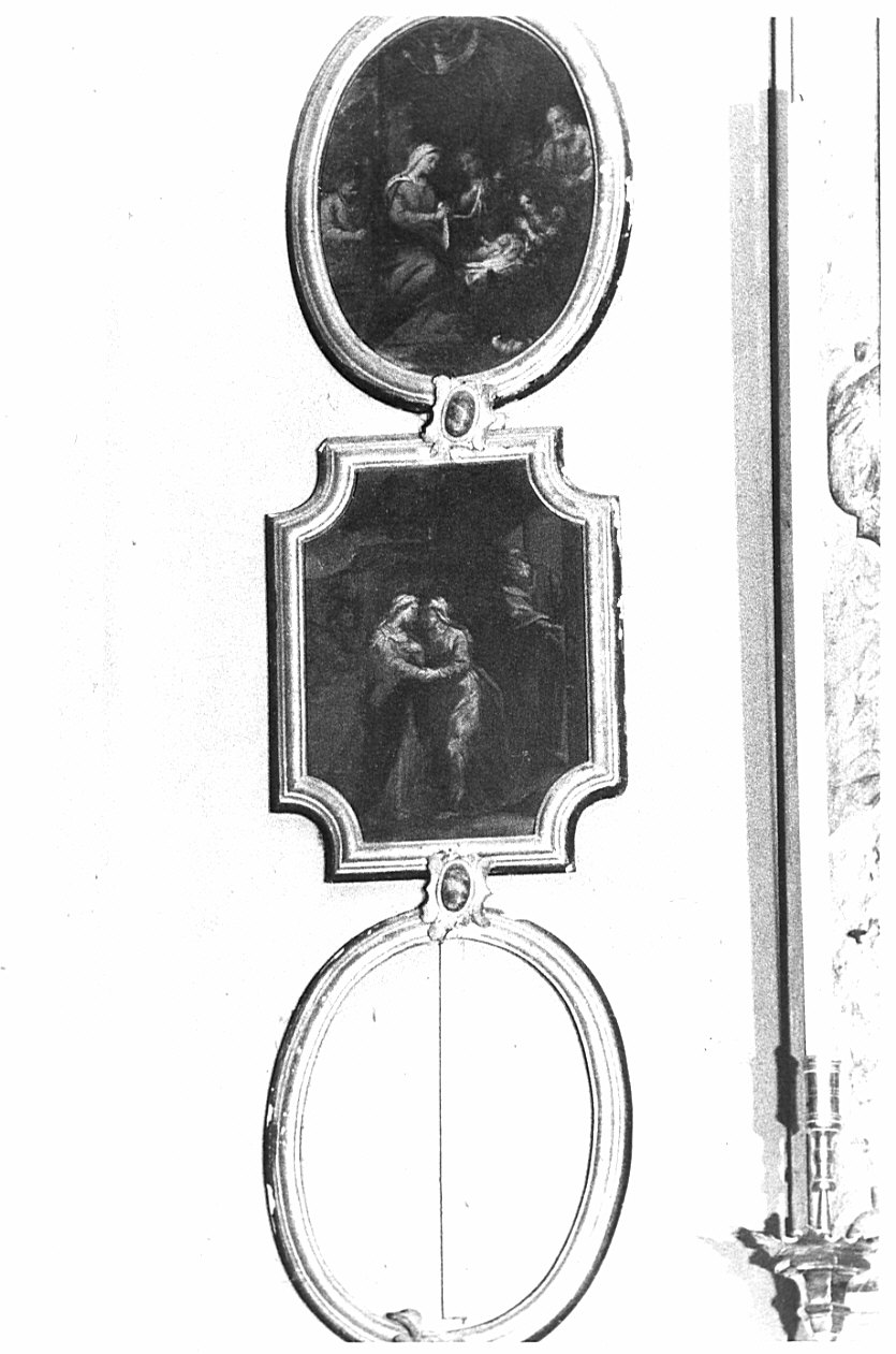 misteri del rosario (dipinto, ciclo) di Carobio Giovanni (attribuito) (metà sec. XVIII)