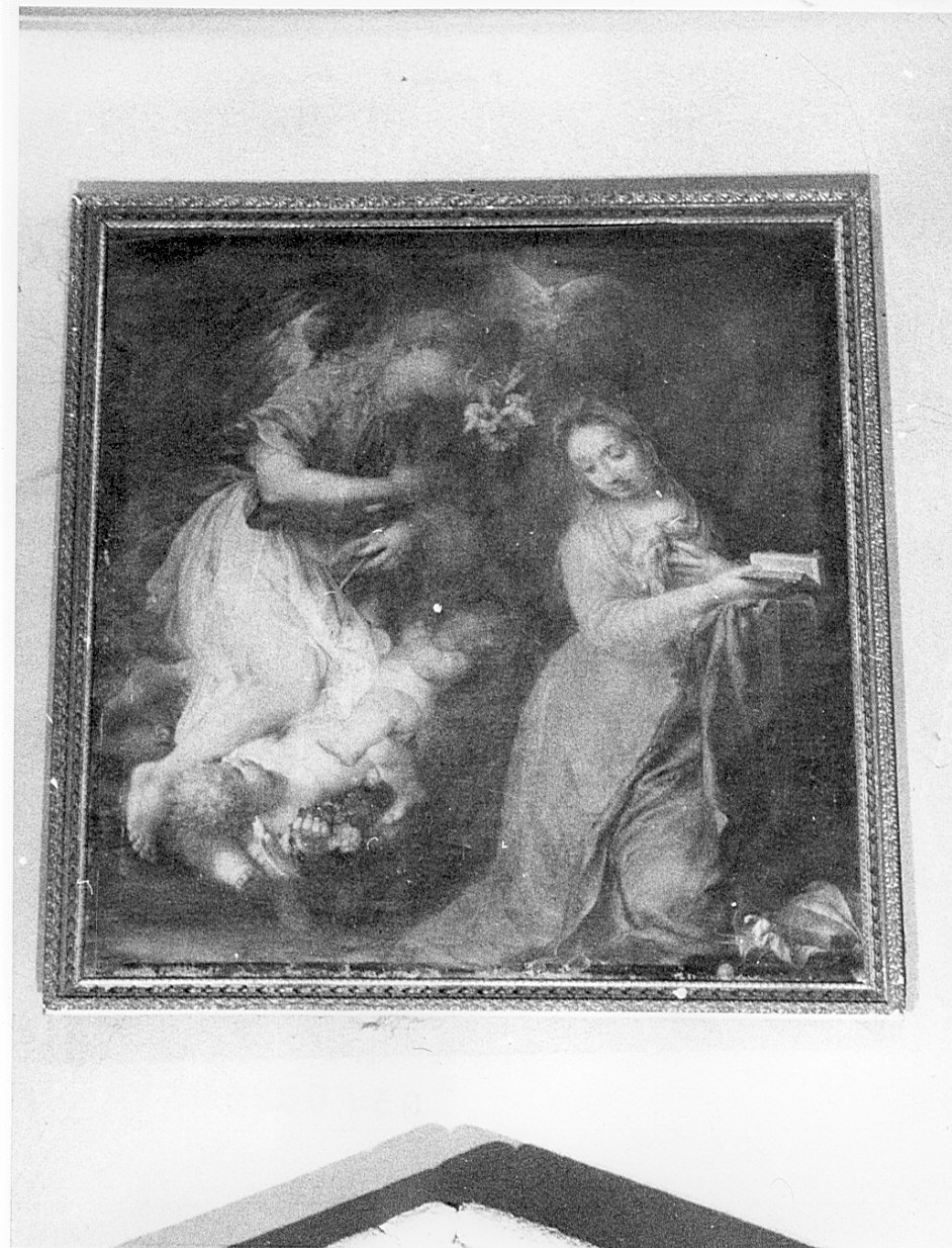 Annunciazione (dipinto, opera isolata) di Celesti Andrea (attribuito) (inizio sec. XVIII)