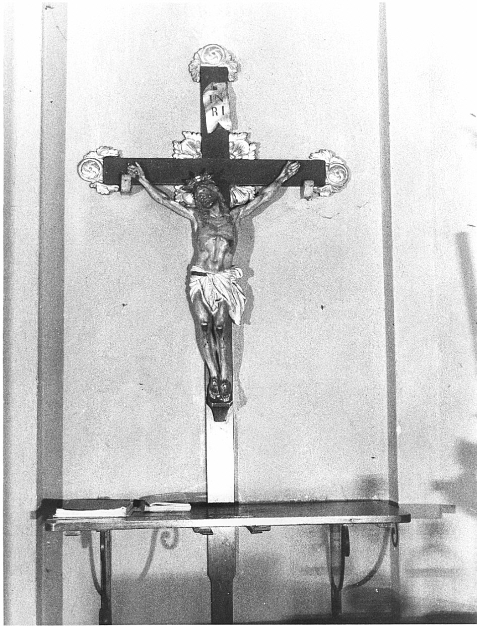 Cristo crocifisso (crocifisso, opera isolata) di Fantoni Andrea (scuola) (seconda metà sec. XVIII)