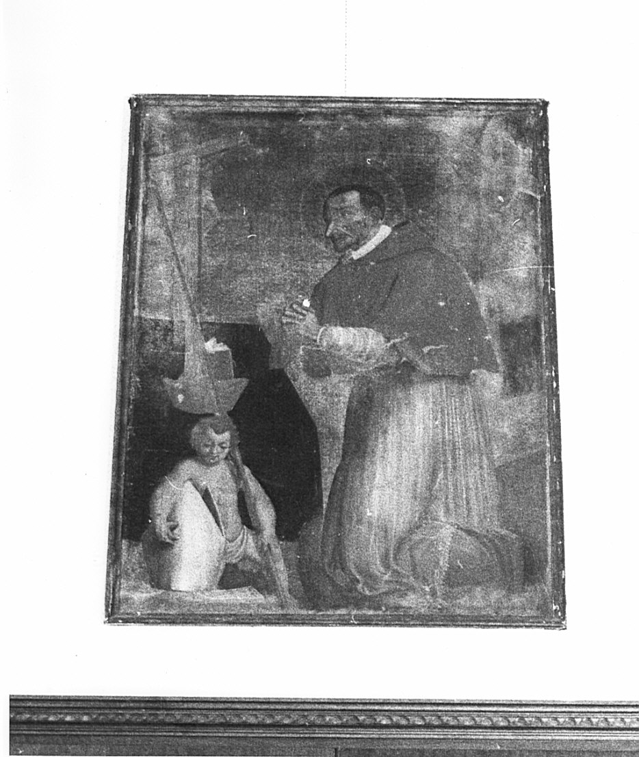 San Carlo Borromeo (dipinto, opera isolata) di Ceresa Carlo (scuola) (prima metà sec. XVII)