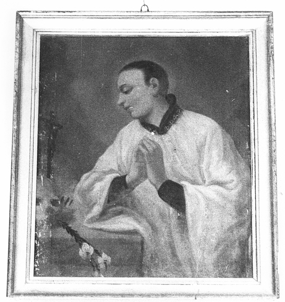 San Luigi Gonzaga (dipinto, pendant) di Cifrondi Antonio (attribuito) (inizio sec. XVIII)