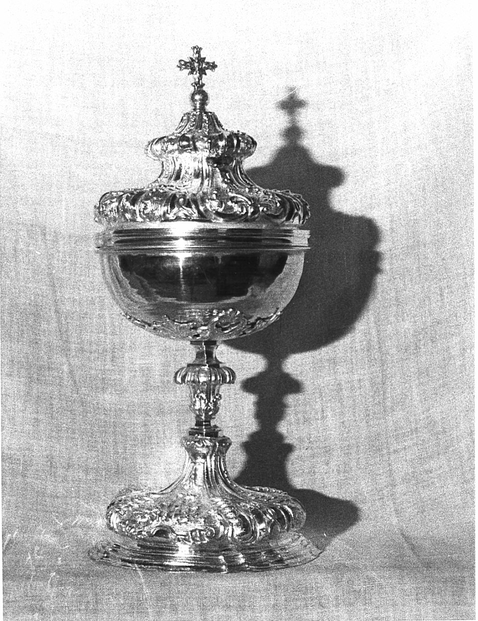 pisside, opera isolata di Filiberti Giuseppe (cerchia) (fine sec. XVIII)