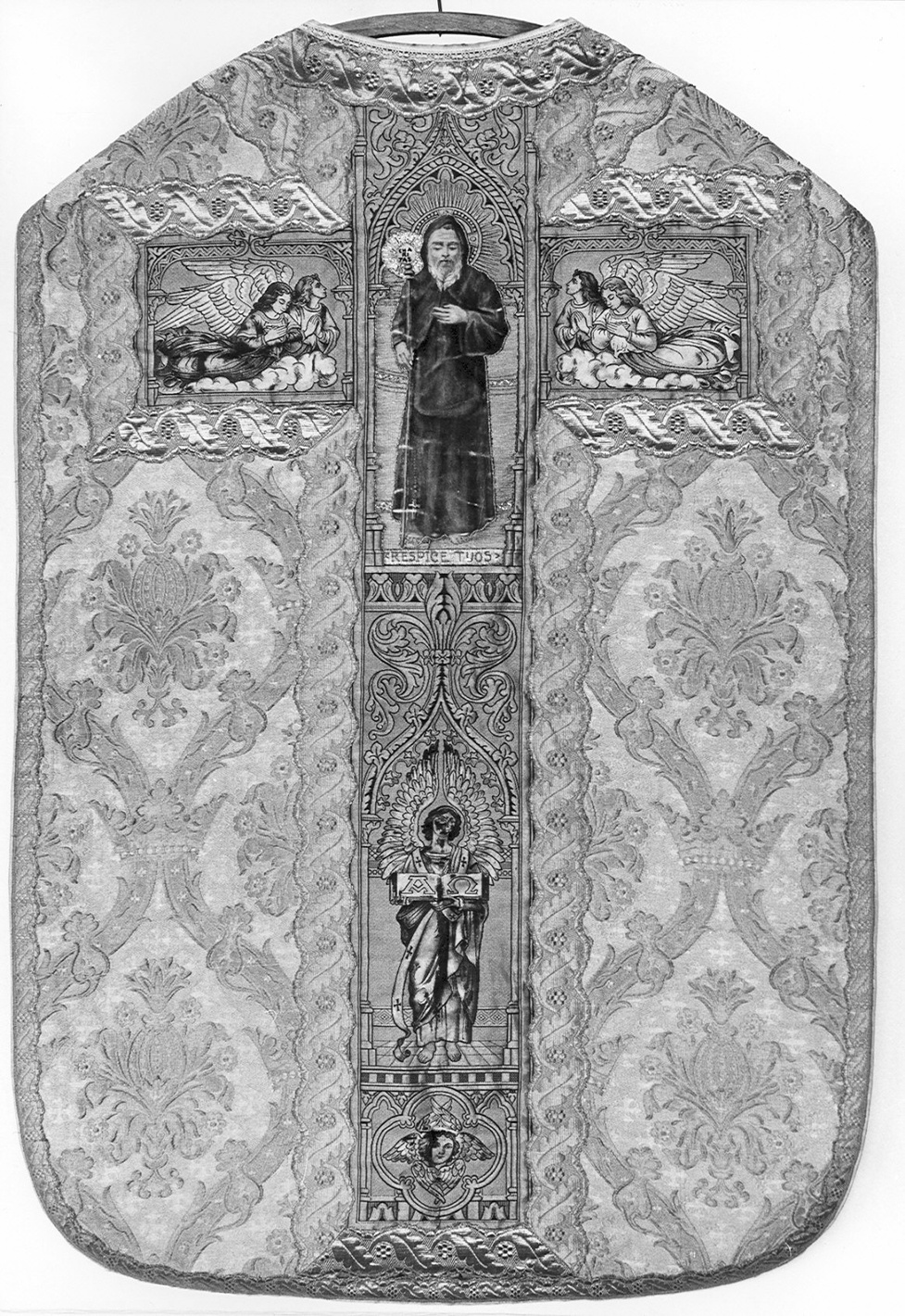 paramento liturgico, insieme - manifattura italiana (inizio sec. XX, sec. XX)