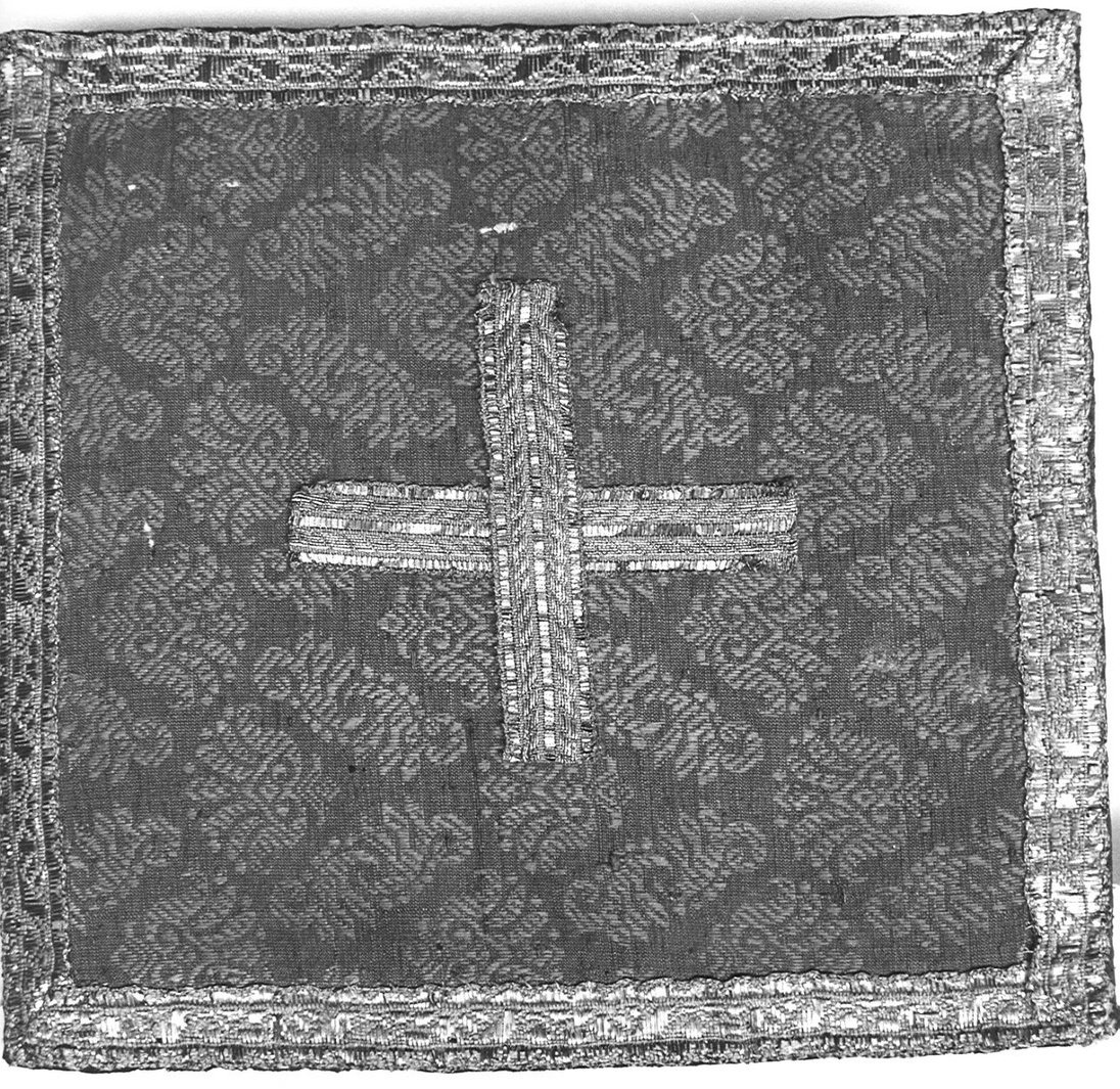 borsa del corporale, opera isolata - manifattura italiana (ultimo quarto, primo quarto sec. XVI, sec. XVII)