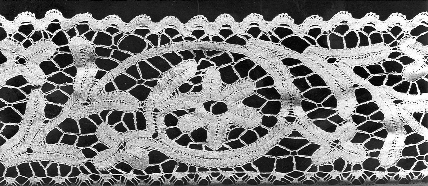 merletto, opera isolata - manifattura lombarda (seconda metà sec. XIX)