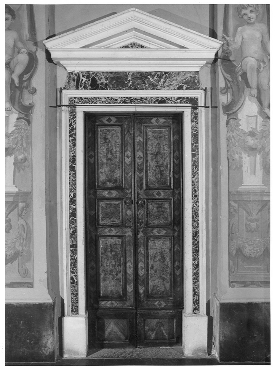 portale, coppia - bottega lombarda (seconda metà sec. XVIII)