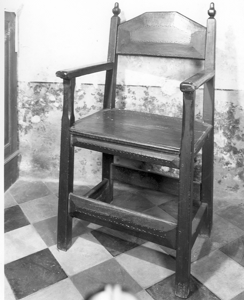 seggiolone, coppia - ambito bergamasco (sec. XIX)