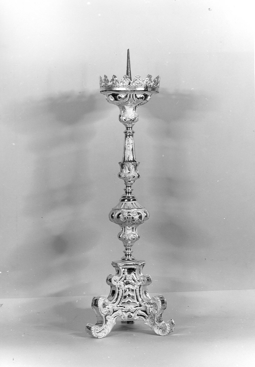 candeliere, serie - bottega italiana (sec. XVIII)