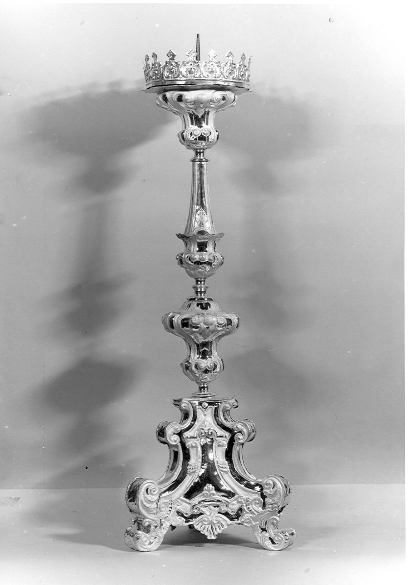 candeliere, serie - bottega lombarda (sec. XVIII)