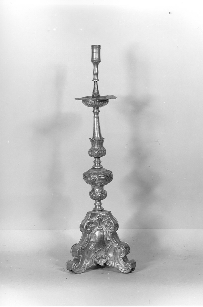 candeliere, serie - bottega lombarda (sec. XVIII)