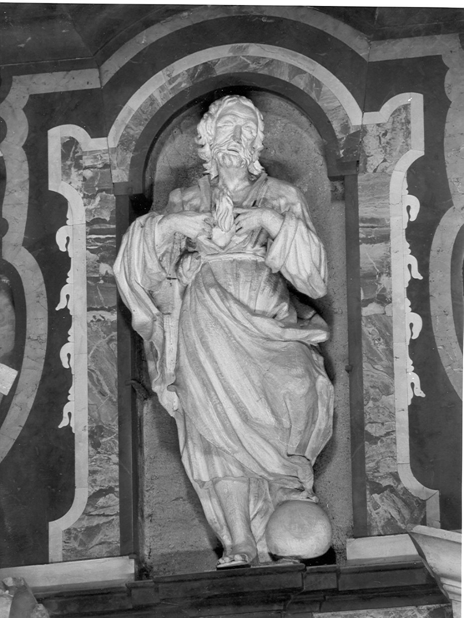 Cristo Salvatore (statua, elemento d'insieme) di Fantoni Andrea (sec. XVIII)