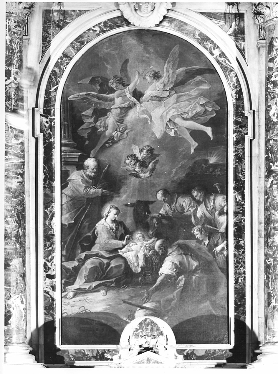 adorazione dei pastori (pala d'altare, opera isolata) di Diziani Gaspare (sec. XVIII)