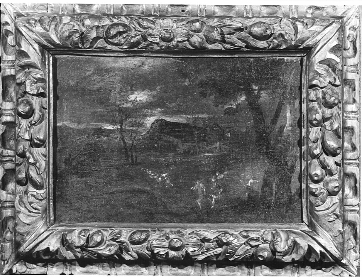 paesaggio (dipinto, opera isolata) - ambito Europa settentrionale (sec. XVII)