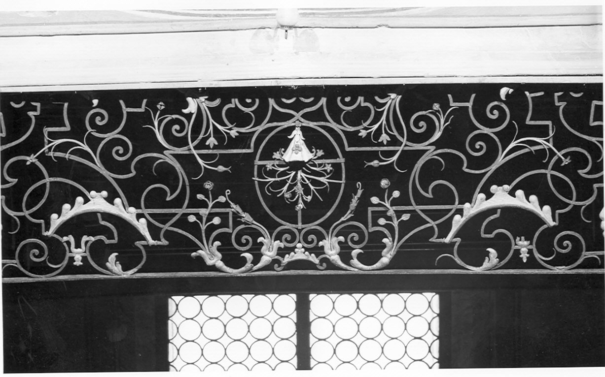 parapetto, opera isolata - bottega lombarda (sec. XVIII)