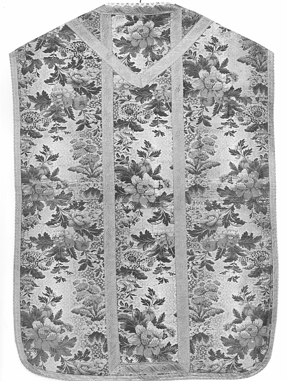 paramento liturgico, insieme - manifattura italiana (primo quarto sec. XVIII)