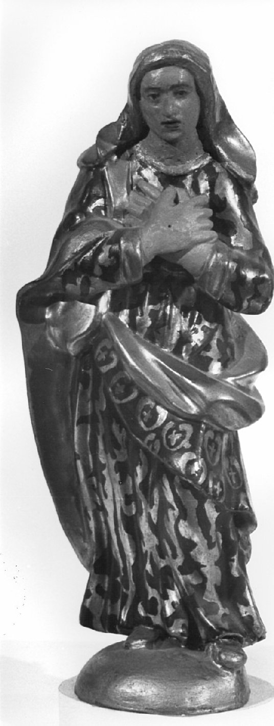 Madonna (statua, elemento d'insieme) - bottega lombarda (sec. XVIII)