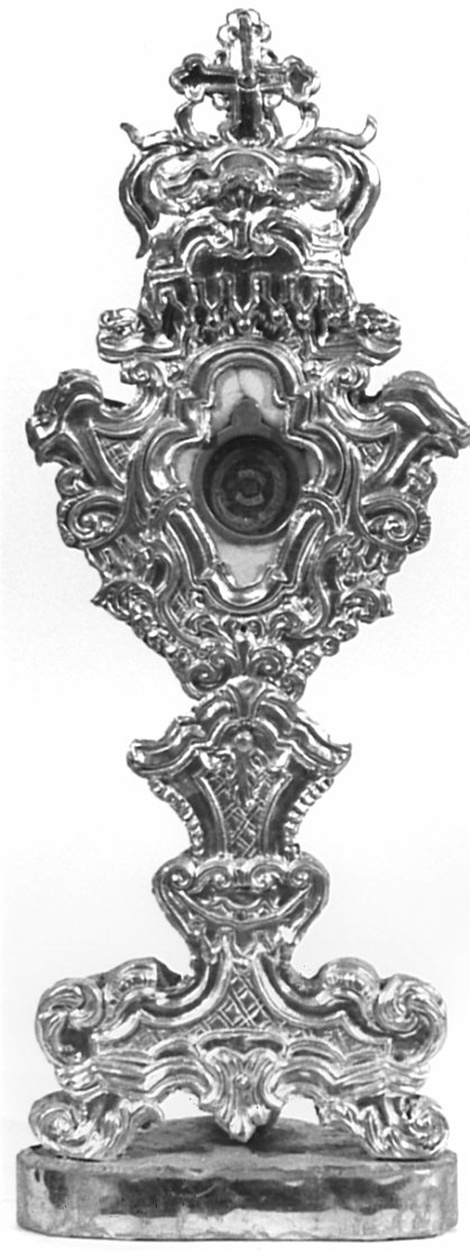 reliquiario - a ostensorio, coppia - bottega lombarda (sec. XVII)