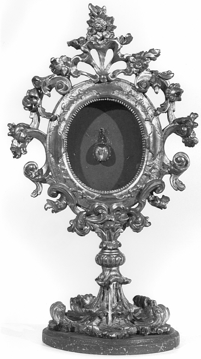 reliquiario - a ostensorio, coppia - bottega lombarda (sec. XVII)