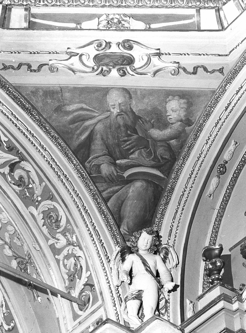 San Matteo Evangelista (dipinto, elemento d'insieme) di Calandra Giovanni Battista (attribuito), Ceresa Carlo (attribuito) (prima metà sec. XVII)