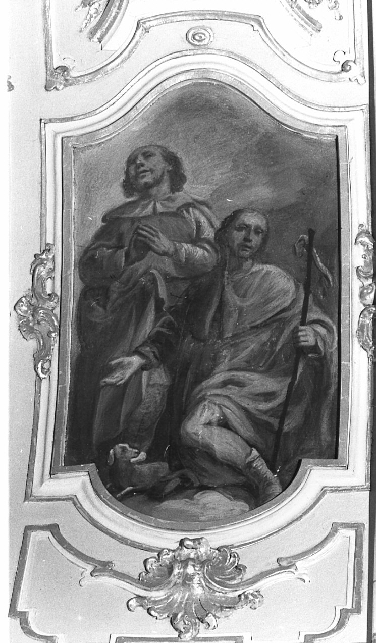 San Rocco (dipinto, elemento d'insieme) - bottega lombarda (seconda metà sec. XVIII)