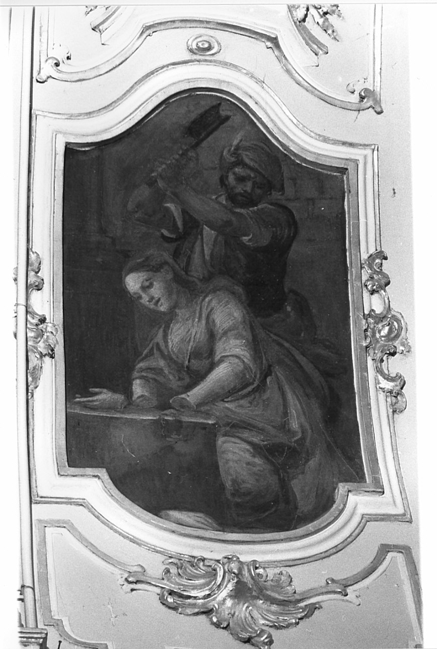 martirio di Santa Eurosia (dipinto, elemento d'insieme) - bottega lombarda (seconda metà sec. XVIII)