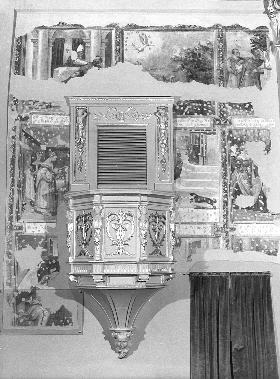 San Gioacchino in preghiera (dipinto, elemento d'insieme) - ambito lombardo (fine/inizio secc. XVI/ XVII)