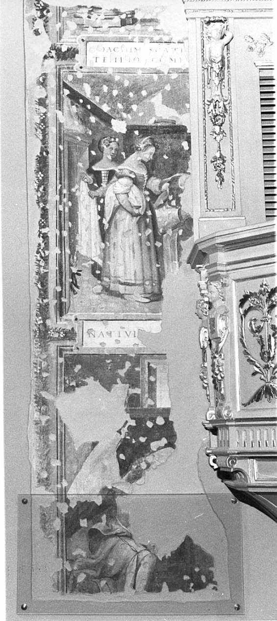 Annunciazione (dipinto, elemento d'insieme) - ambito lombardo (fine/inizio secc. XVI/ XVII)