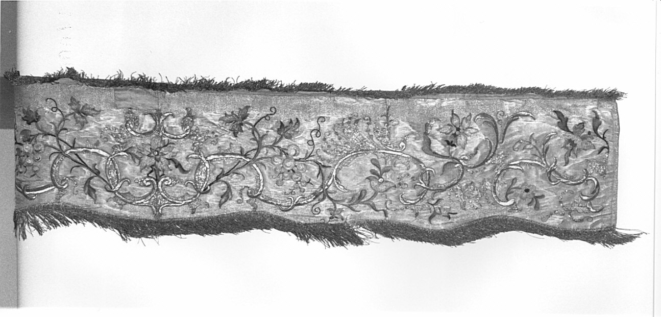 bordo, opera isolata - ambito italiano (fine/inizio secc. XVII/ XVIII)