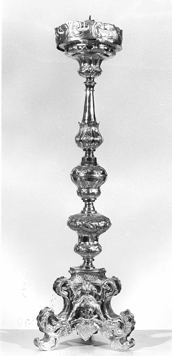 candeliere, serie - bottega lombarda (sec. XVIII)