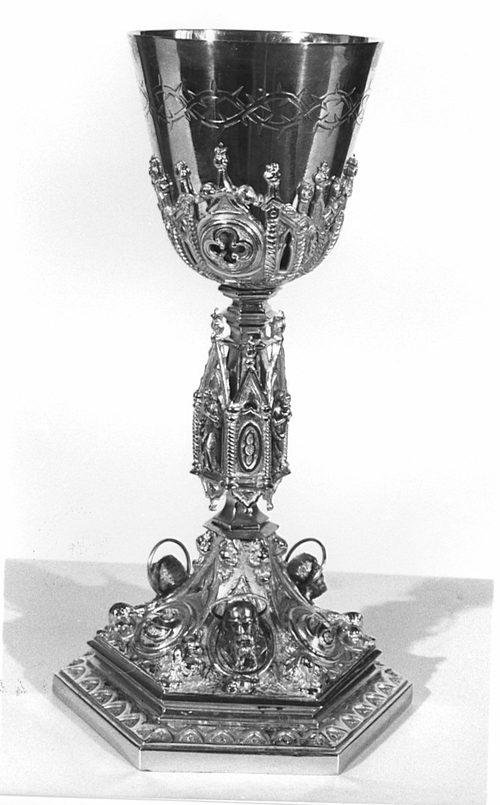 calice, opera isolata - bottega lombarda (sec. XX)