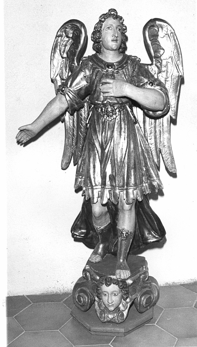 angelo (statua, opera isolata) - bottega lombarda (sec. XVIII)
