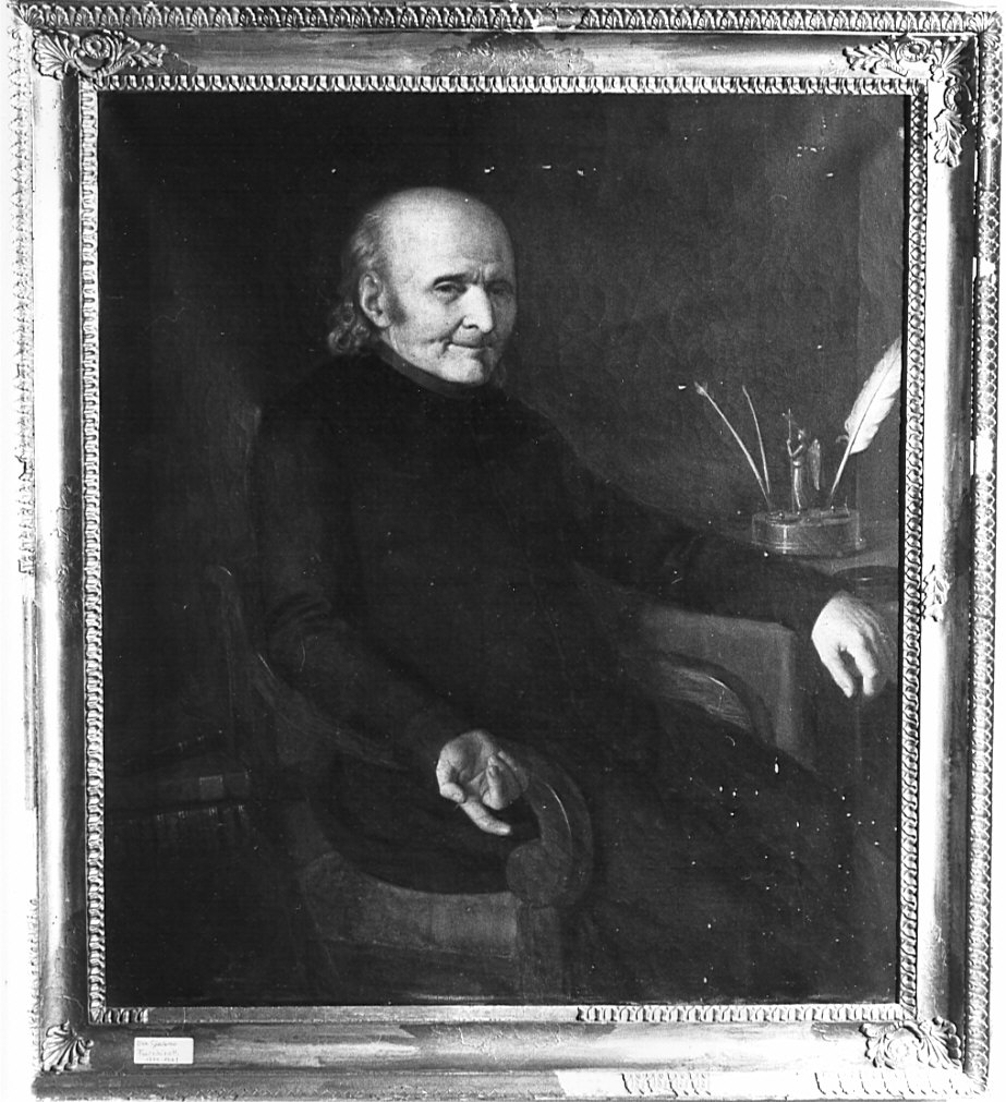 ritratto di Don Giacomo Facchinetti (dipinto, opera isolata) - ambito lombardo (prima metà sec. XIX)